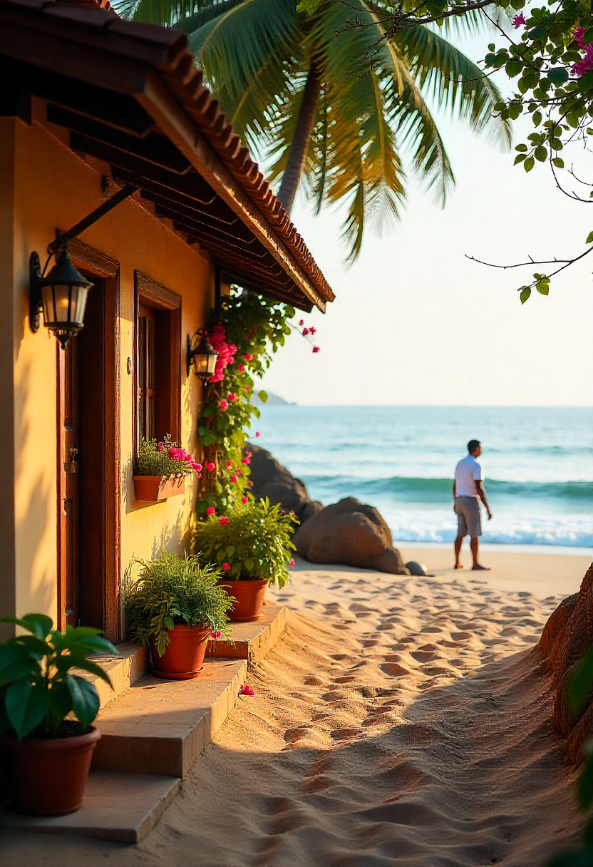Beachside Villa in Goa